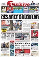 Türkiye Gazetesi e-gazete — 27 Mart 2023