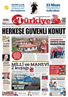 Türkiye Gazetesi e-gazete — 23 Nisan 2023