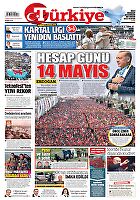 Türkiye Gazetesi e-gazete — 01 Mayıs 2023