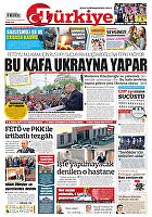 Türkiye Gazetesi e-gazete — 13 Mayıs 2023