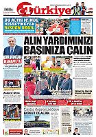 Türkiye Gazetesi e-gazete — 18 Mayıs 2023