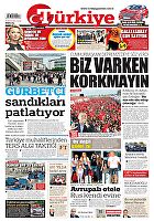 Türkiye Gazetesi e-gazete — 21 Mayıs 2023