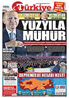 Türkiye Gazetesi e-gazete — 29 Mayıs 2023