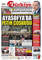 Türkiye Gazetesi e-gazete — 30 Mayıs 2023