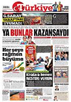 Türkiye Gazetesi e-gazete — 01 Haziran 2023
