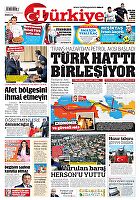 Türkiye Gazetesi e-gazete — 08 Haziran 2023