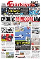 Türkiye Gazetesi e-gazete — 11 Haziran 2023