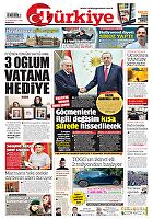 Türkiye Gazetesi e-gazete — 14 Temmuz 2023
