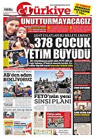 Türkiye Gazetesi e-gazete — 15 Temmuz 2023