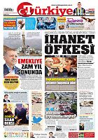 Türkiye Gazetesi e-gazete — 22 Temmuz 2023