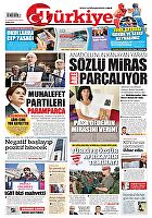 Türkiye Gazetesi e-gazete — 30 Temmuz 2023