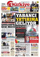 Türkiye Gazetesi e-gazete — 04 Ağustos 2023