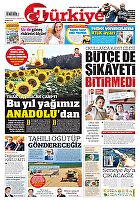 Türkiye Gazetesi e-gazete — 05 Ağustos 2023
