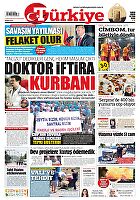 Türkiye Gazetesi e-gazete — 09 Ağustos 2023