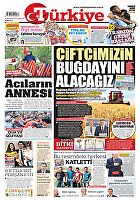 Türkiye Gazetesi e-gazete — 12 Ağustos 2023