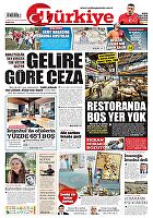 Türkiye Gazetesi e-gazete — 16 Ağustos 2023