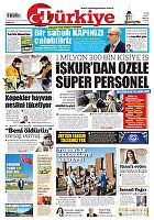 Türkiye Gazetesi e-gazete — 28 Ağustos 2023