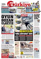 Türkiye Gazetesi e-gazete — 01 Eylül 2023