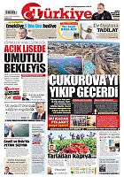 Türkiye Gazetesi e-gazete — 14 Eylül 2023