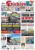Türkiye Gazetesi e-gazete — 25 Eylül 2023