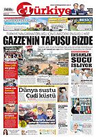 Türkiye Gazetesi e-gazete — 01 Kasım 2023