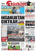 Türkiye Gazetesi e-gazete — 05 Kasım 2023