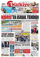 Türkiye Gazetesi e-gazete — 09 Kasım 2023