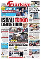 Türkiye Gazetesi e-gazete — 16 Kasım 2023