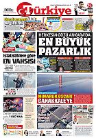 Türkiye Gazetesi e-gazete — 11 Aralık 2023