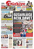 Türkiye Gazetesi e-gazete — 15 Aralık 2023