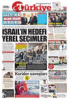Türkiye Gazetesi e-gazete — 07 Ocak 2024