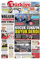 Türkiye Gazetesi e-gazete — 11 Ocak 2024