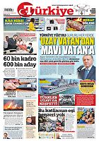 Türkiye Gazetesi e-gazete — 20 Ocak 2024