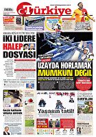 Türkiye Gazetesi e-gazete — 22 Ocak 2024