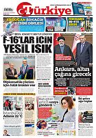 Türkiye Gazetesi e-gazete — 25 Ocak 2024