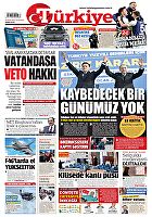 Türkiye Gazetesi e-gazete — 29 Ocak 2024