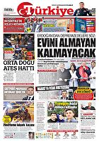 Türkiye Gazetesi e-gazete — 05 Şubat 2024