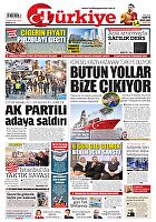 Türkiye Gazetesi e-gazete — 11 Şubat 2024