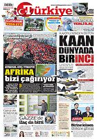 Türkiye Gazetesi e-gazete — 23 Şubat 2024