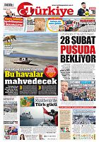 Türkiye Gazetesi e-gazete — 28 Şubat 2024