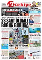 Türkiye Gazetesi e-gazete — 14 Nisan 2024
