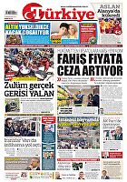 Türkiye Gazetesi e-gazete — 16 Nisan 2024
