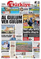 Türkiye Gazetesi e-gazete — 20 Nisan 2024