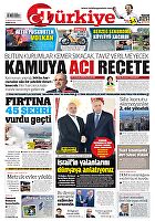 Türkiye Gazetesi e-gazete — 21 Nisan 2024