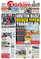 Türkiye Gazetesi e-gazete — 25 Nisan 2024