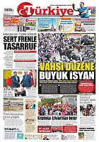 Türkiye Gazetesi e-gazete — 26 Nisan 2024