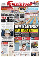Türkiye Gazetesi e-gazete — 30 Nisan 2024