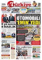 Türkiye Gazetesi e-gazete — 03 Mayıs 2024