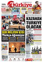 Türkiye Gazetesi e-gazete — 06 Mayıs 2024