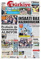 Türkiye Gazetesi e-gazete — 07 Mayıs 2024